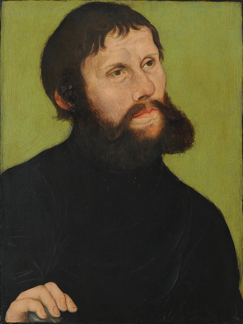 Portrait von Luther als Junker Jörg - Lucas Cranach der Ältere