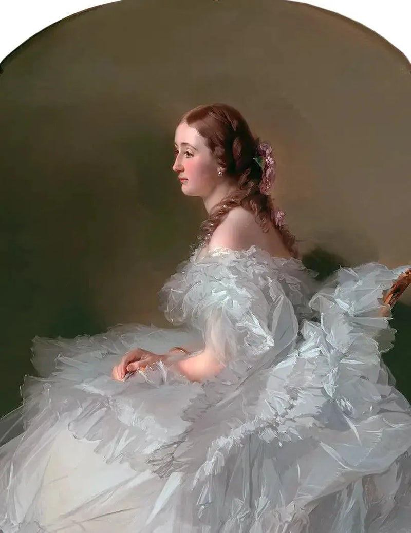 Portrait von Lydia Schabelsky, Baroness Staël-Holstein - Franz Xaver Winterhalter