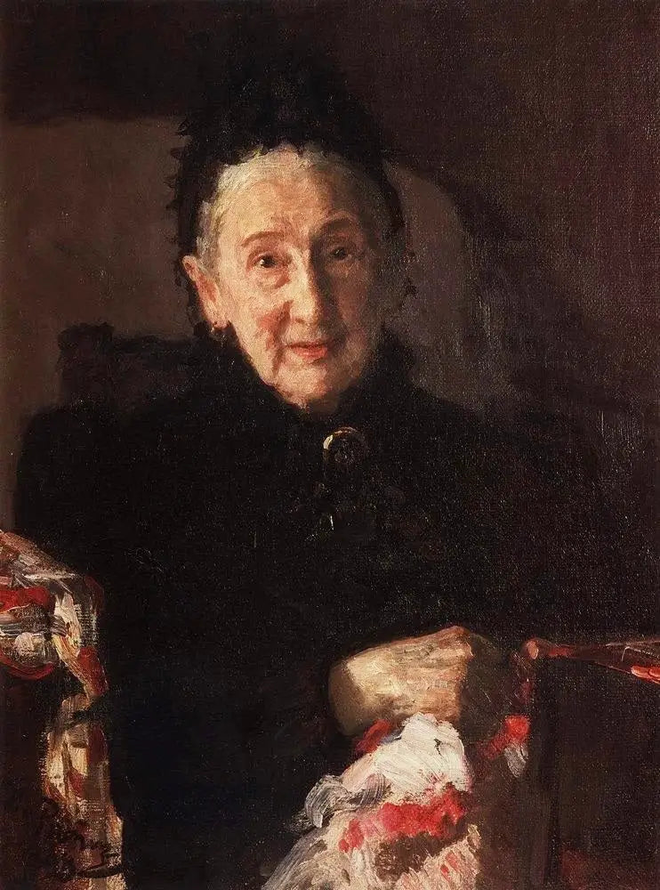 Portrait von Lyudmila Chestakova - Ilya Repin