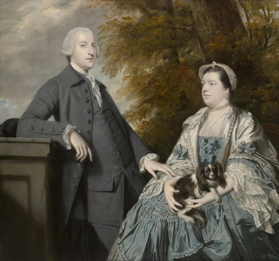Portrait von Herrn und Frau Godfrey Wentworth - Joshua Reynolds