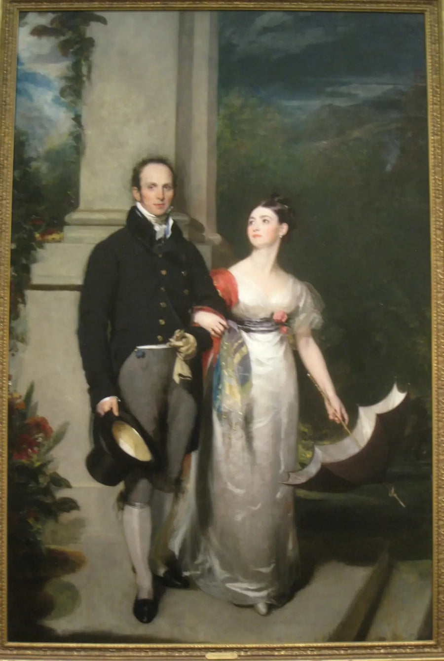Portrait von Herrn und Frau James Dunlop - Thomas Lawrence