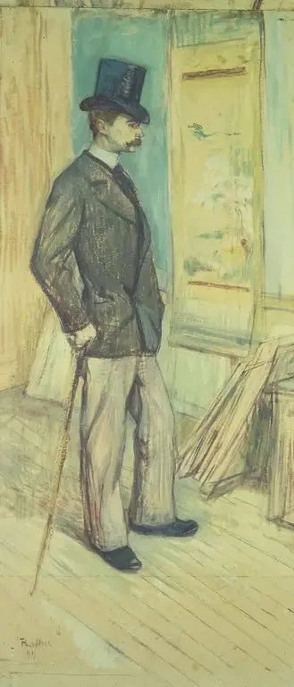 Porträt von M. Paul Sescau (Porträt von M. Paul Sescau) - Henri de Toulouse-Lautrec