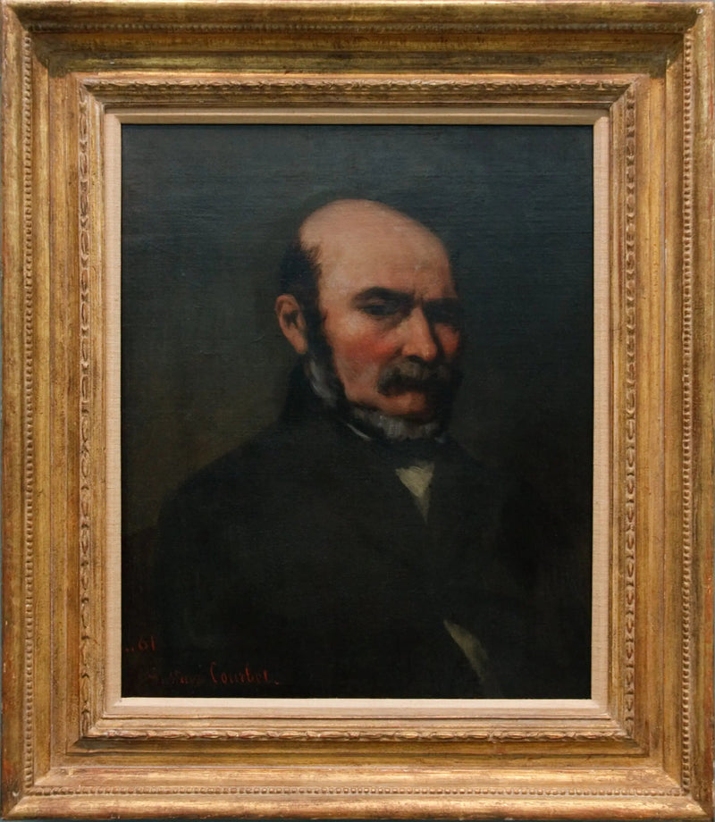Porträt von M. Usquin - Gustave Courbet