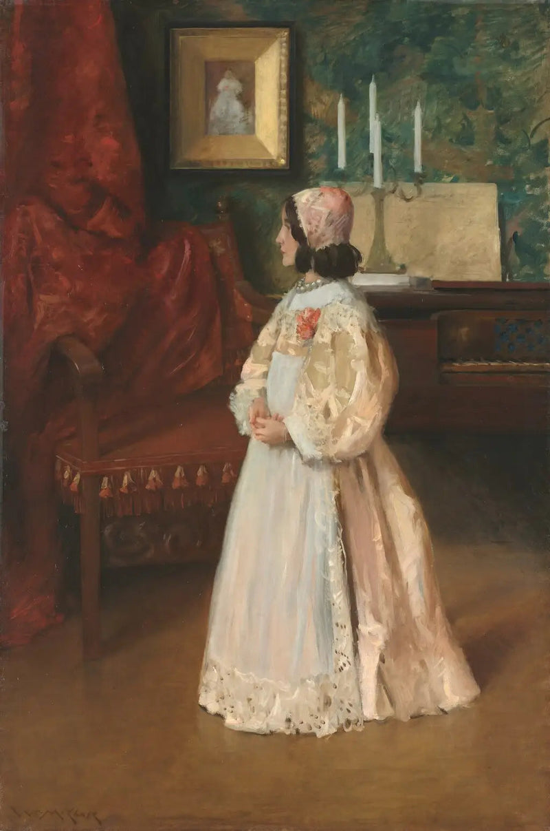 Portrait meiner Tochter Alice - William Merritt Chase