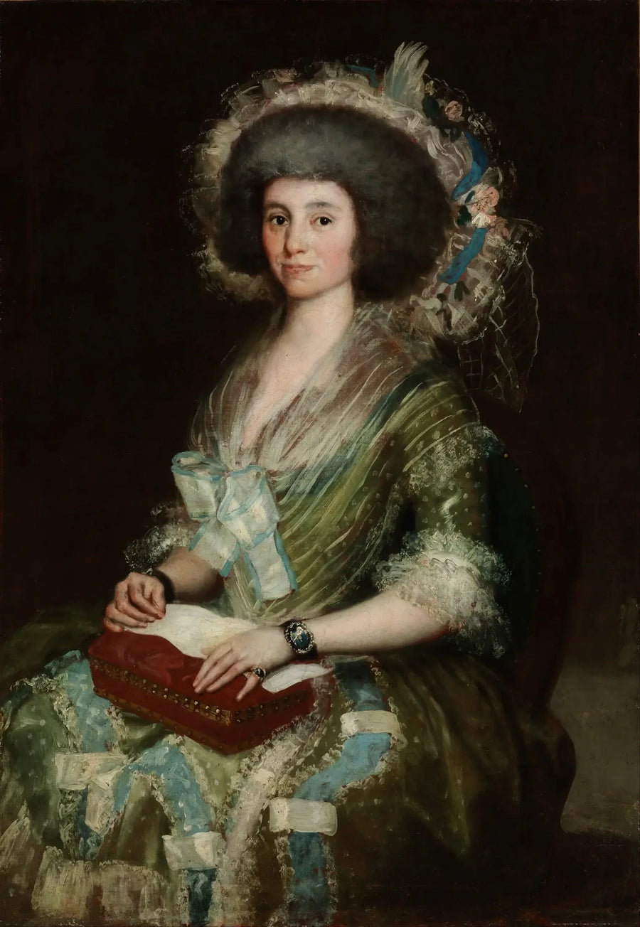Porträt von Madame Ceán Bermudez - Francisco de Goya