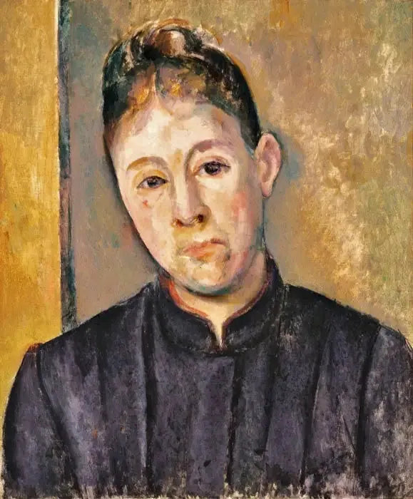 Porträt von Madame Cézanne - Paul Cézanne