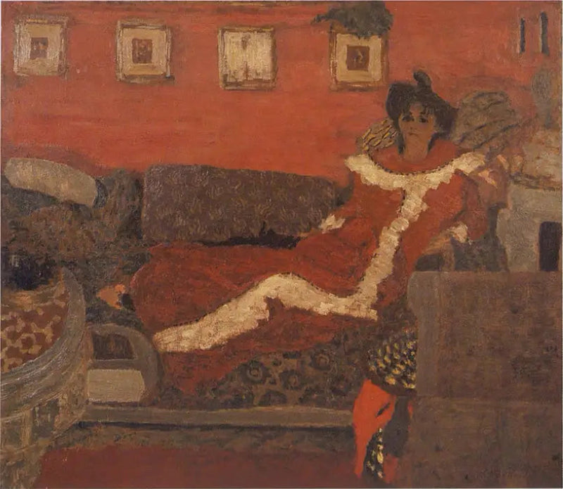 Portrait von Madame Delierre - Édouard Vuillard