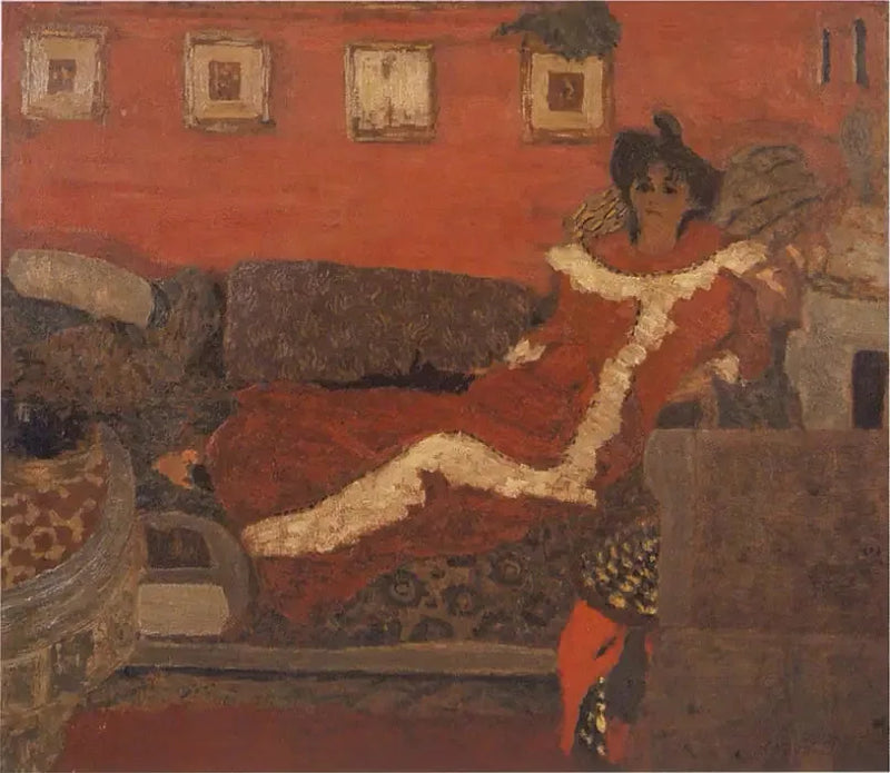 Portrait von Madame Delierre - Édouard Vuillard