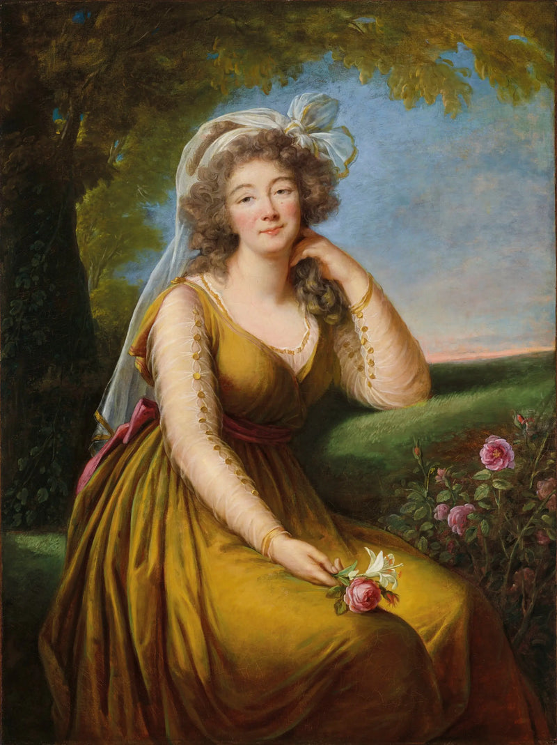 Portrait von Madame du Barry - Élisabeth Vigée Le Brun