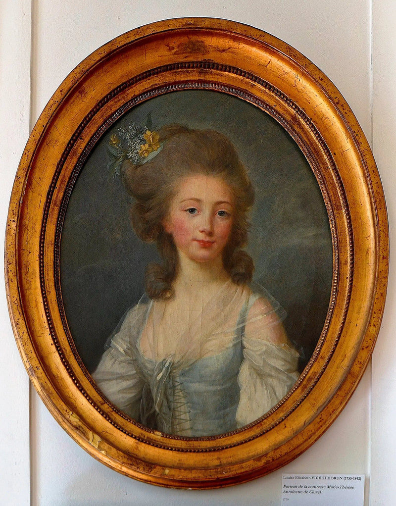 Portrait von Madame du Cluzel - Élisabeth Vigée Le Brun