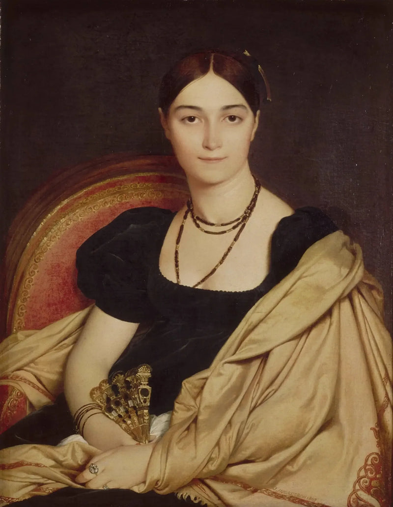 Porträt von Madame Duvaucey - Jean-Auguste-Dominique Ingres