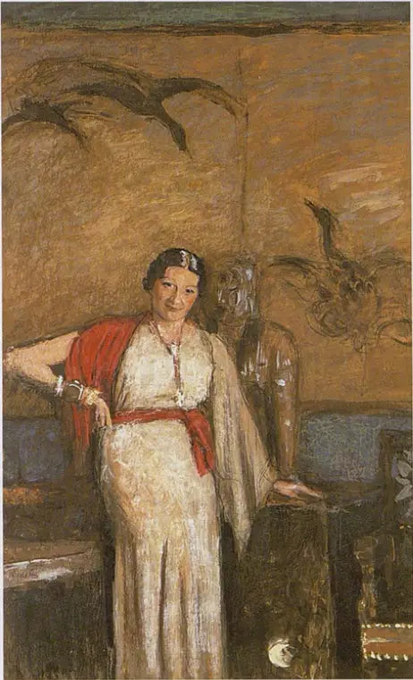 Portrait von Madame Eugène Freyssinet - Édouard Vuillard
