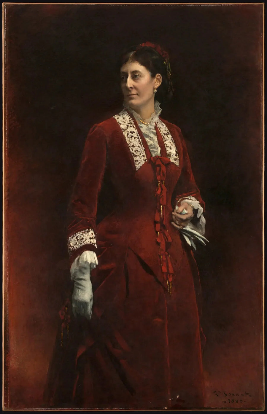 Portrait von Madame Georges Ehrler - Léon Bonnat