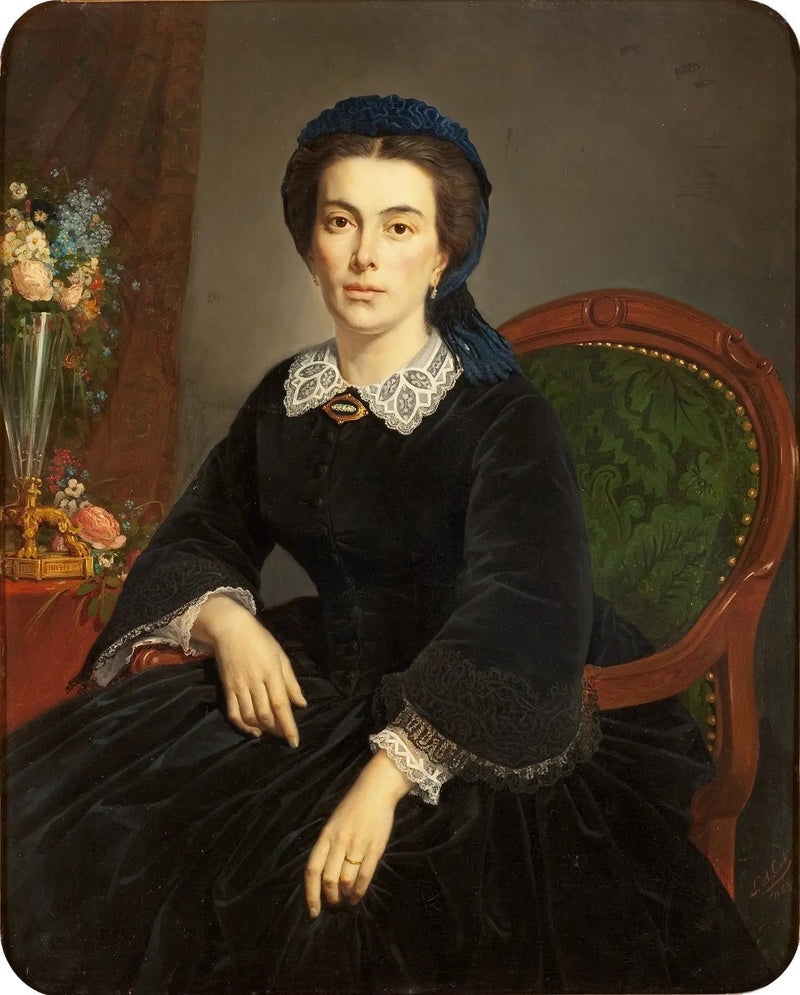 Portrait von Madame Gervais - Pierre Auguste Cot