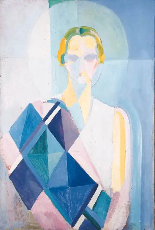 Porträt von Madame Heim - Robert Delaunay