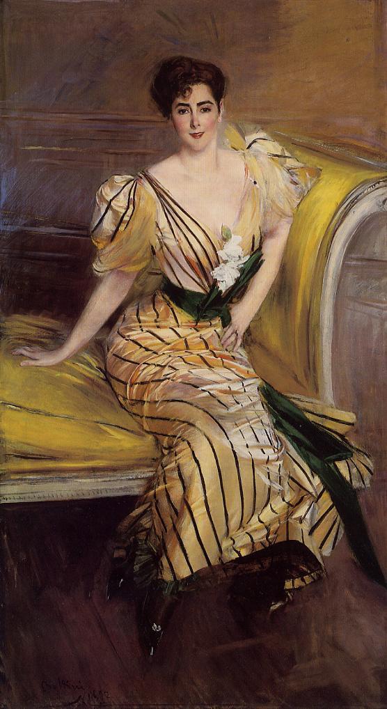 Porträt von Madame Joséphine Alvear de Errazuriz - Giovanni Boldini