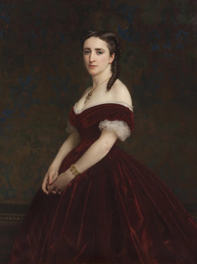 Porträt der Madame Vicomtesse de Chabrol - Bouguereau