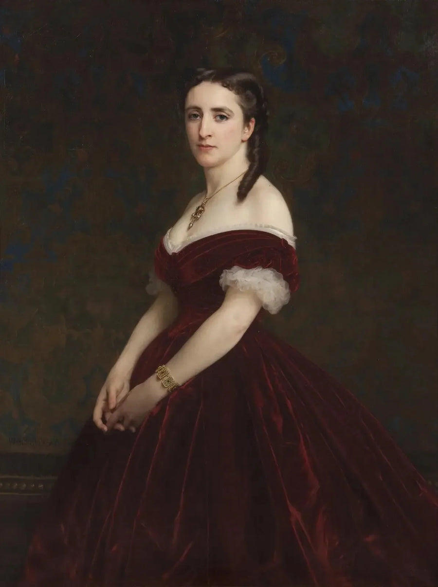 Porträt der Madame Vicomtesse de Chabrol - Bouguereau