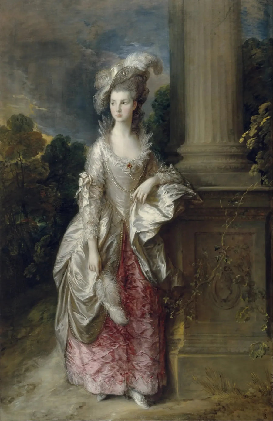 Portrait von Madame Mary Graham - Thomas Gainsborough