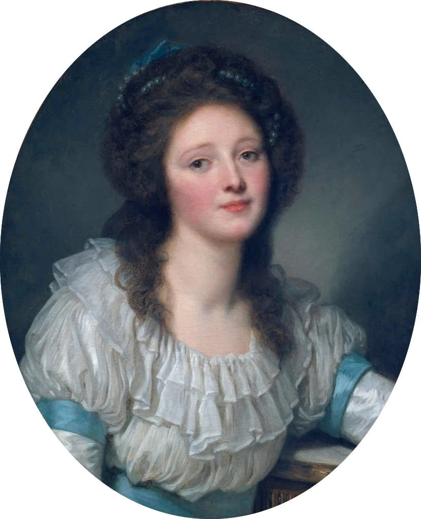 Portrait von Madame Mercier - Jean-Baptiste Greuze
