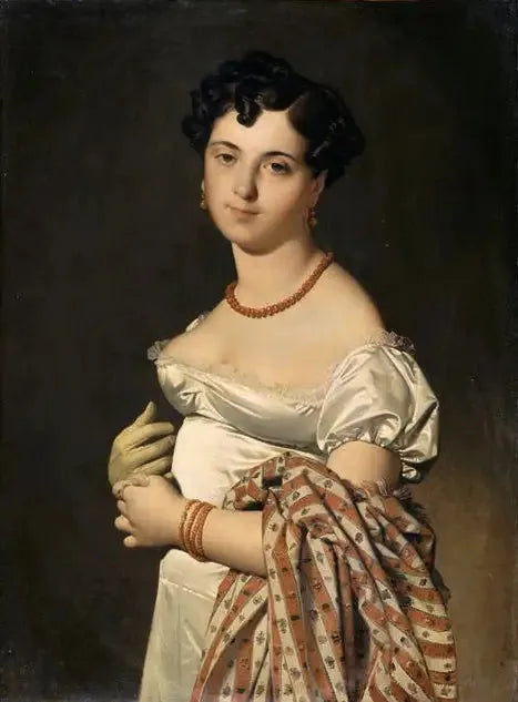 Porträt von Madame Panckoucke - Jean-Auguste-Dominique Ingres