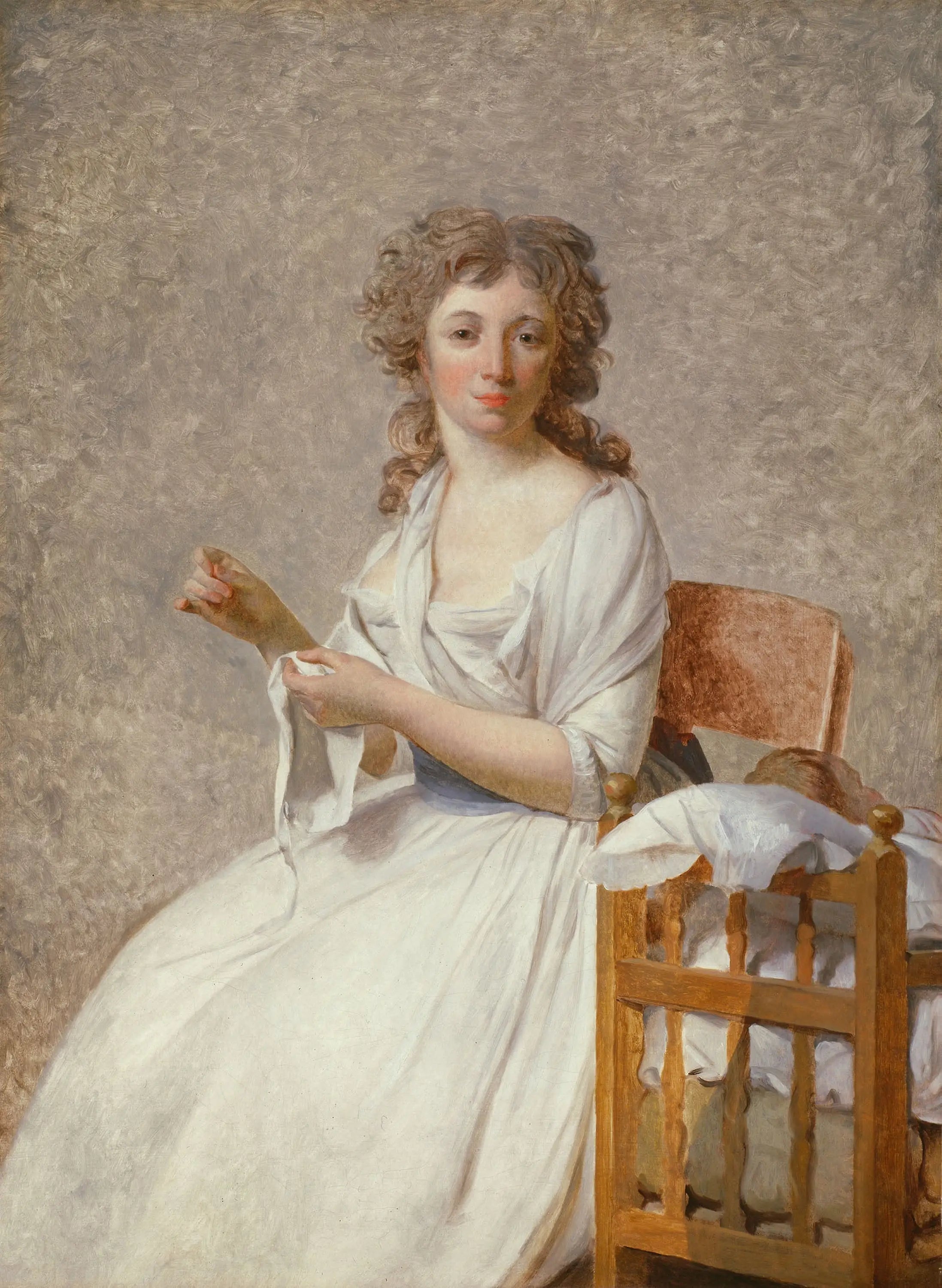 Portrait de Madame Pastoret - Jacques-Louis David image 1 reproduction d’œuvre d’art à l’huile