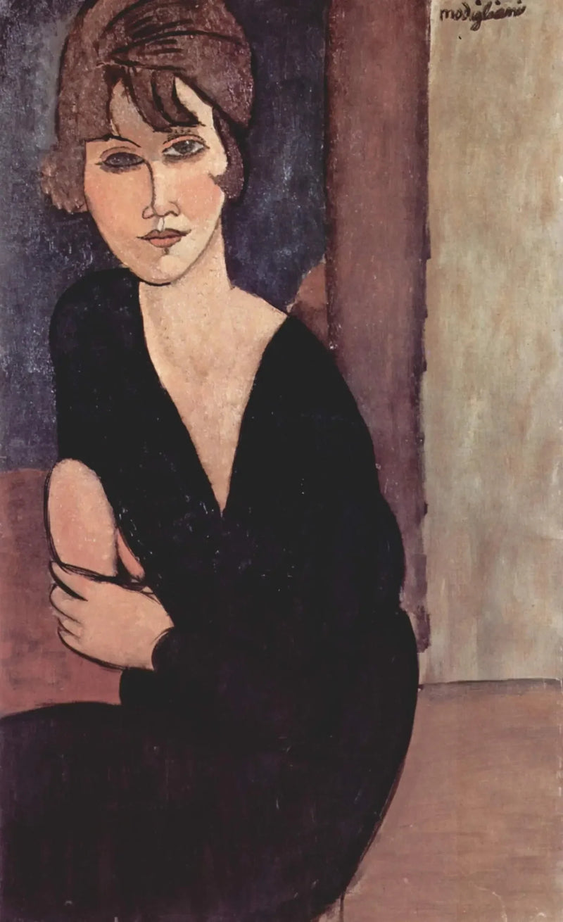 Porträt von Madame Reynouard - Amedeo Modigliani