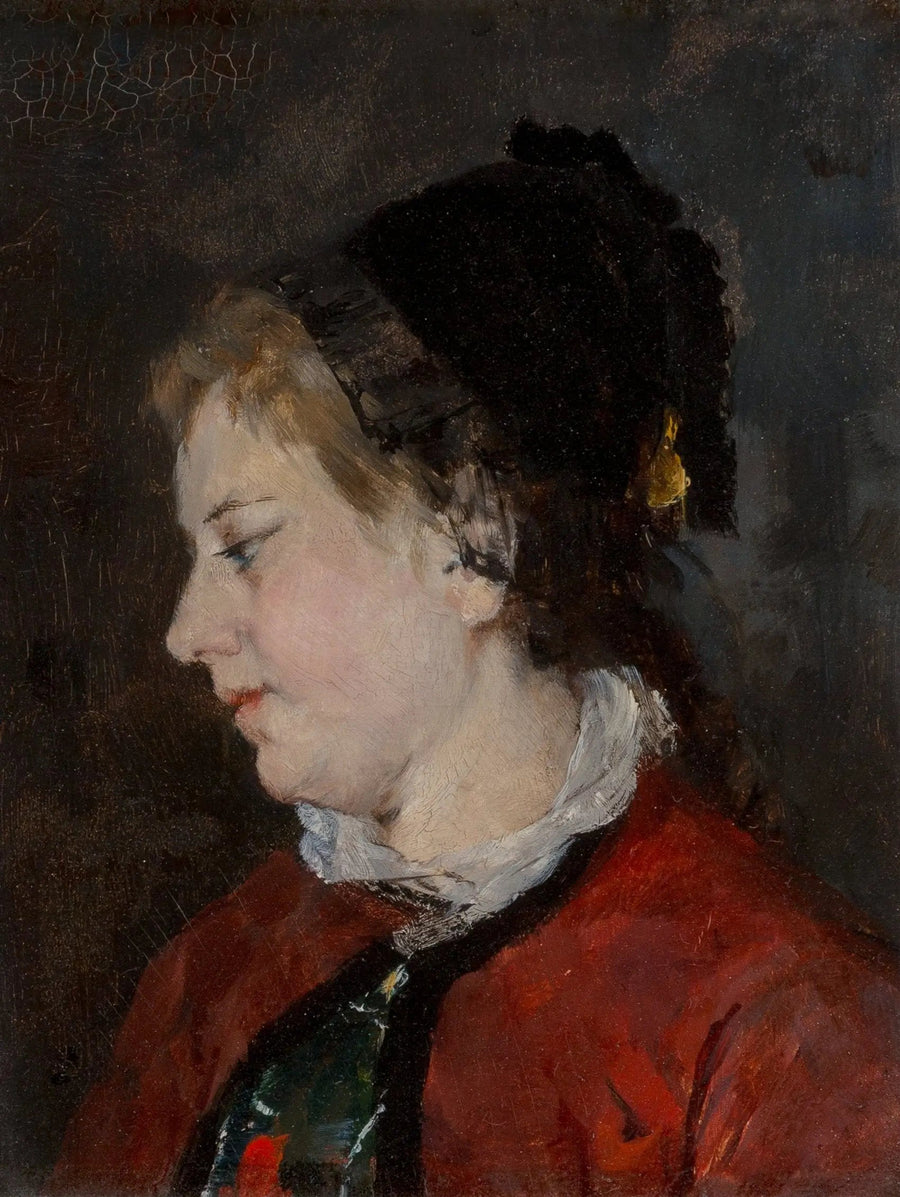 Porträt von Madame Sisley - Mary Cassatt