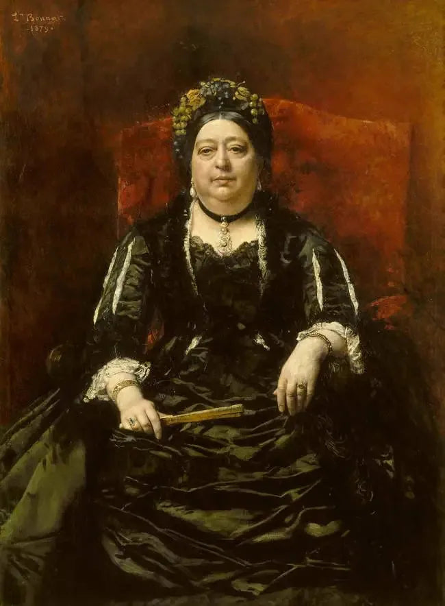Portrait von Madame Stern - Léon Bonnat