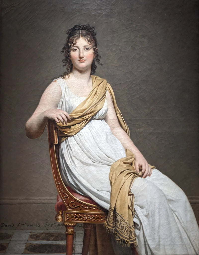 Porträt von Madame de Verninac - Jacques-Louis David