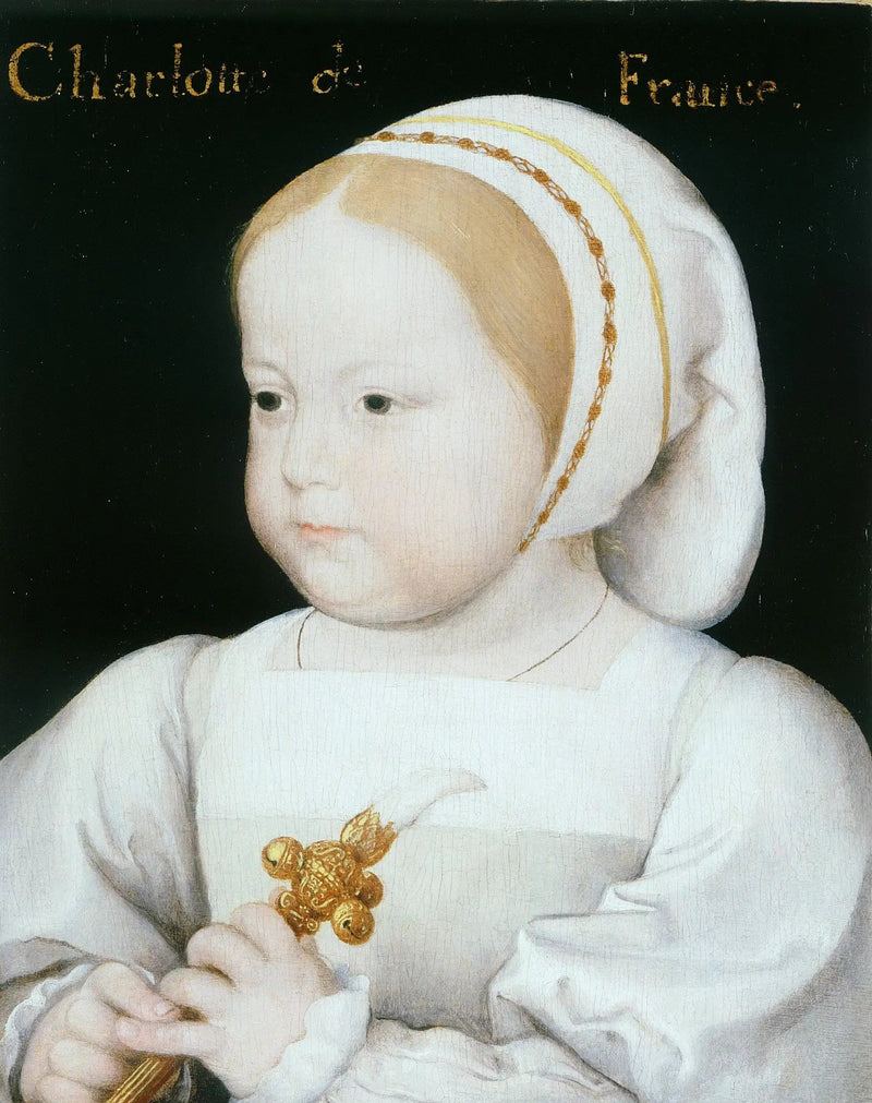 Porträt von Madeleine von Frankreich (1520-1537), drittes Kind von Franz I. (1494-1537) und Claude von Frankreich (1499-1524) - Jean Clouet