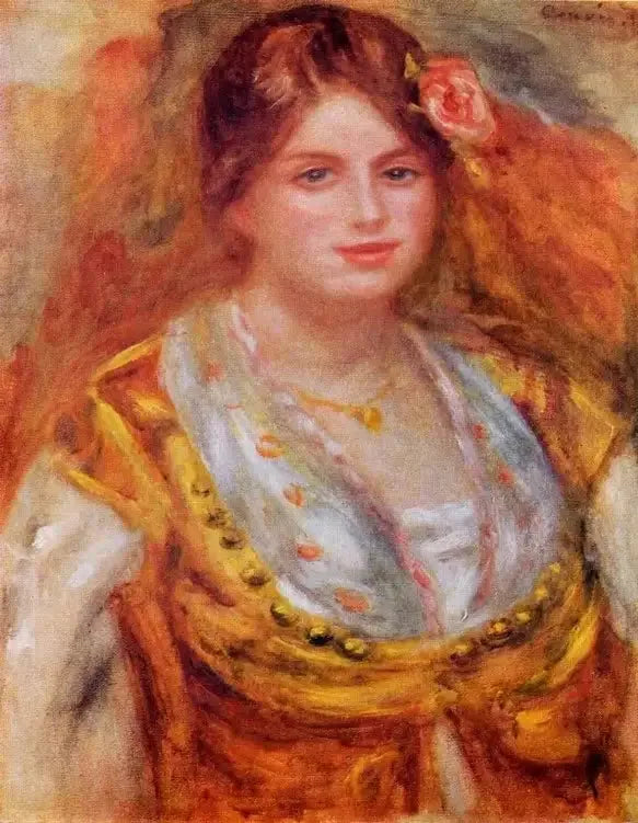 Porträt von Mademoiselle François - Pierre-Auguste Renoir