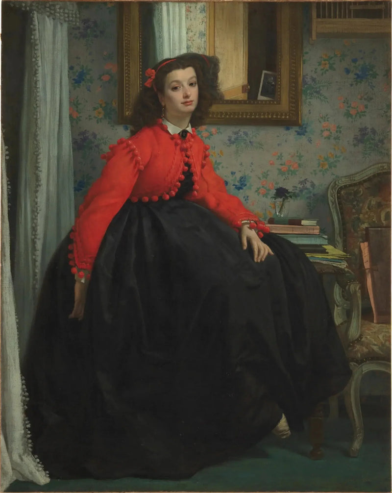 Portrait von Mademoiselle L.L. - James Tissot