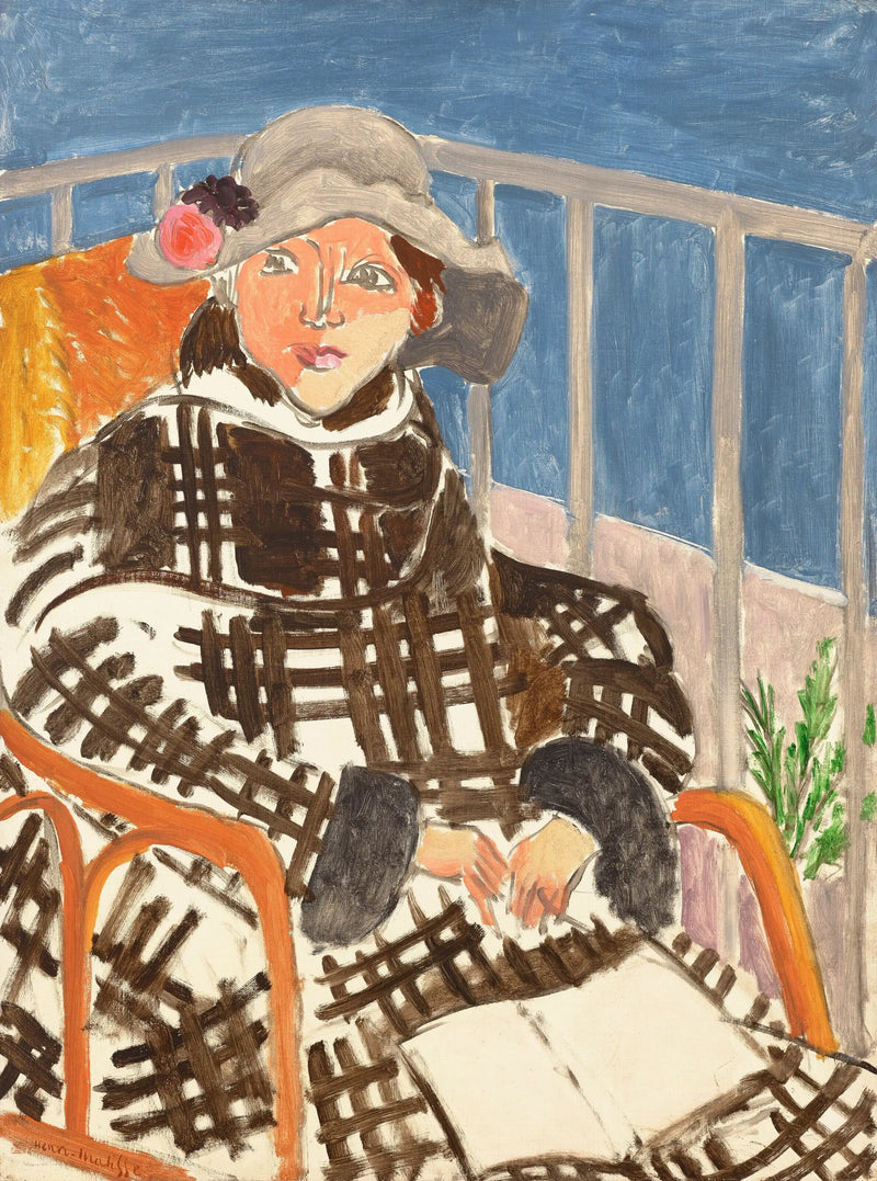 Porträt von Mademoiselle Matisse - Henri Matisse