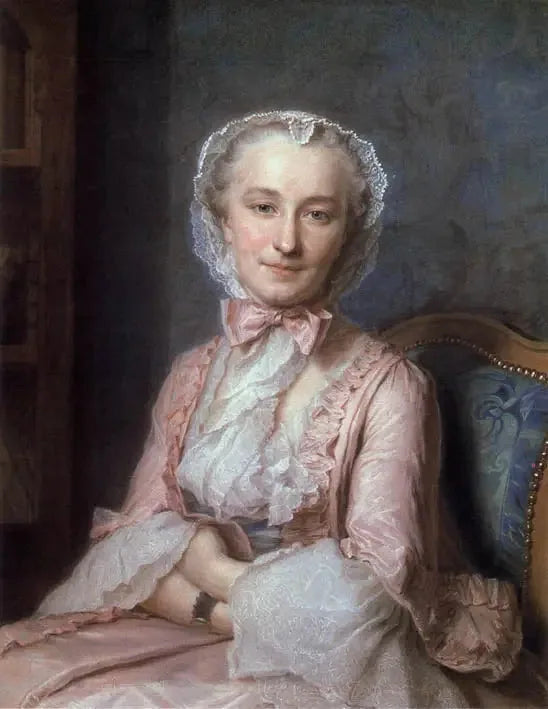 Porträt von Mademoiselle Sallé - Maurice-Quentin de La Tour