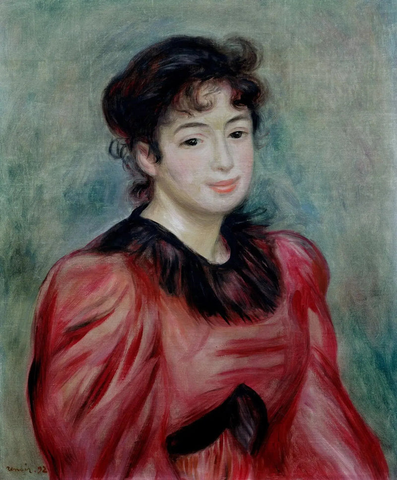 Porträt von Mademoiselle Victorine de Bellio - Pierre-Auguste Renoir