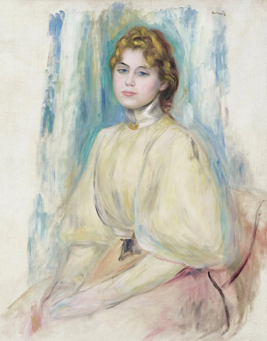 Porträt von Mademoiselle Yvonne Lerolle - Pierre-Auguste Renoir