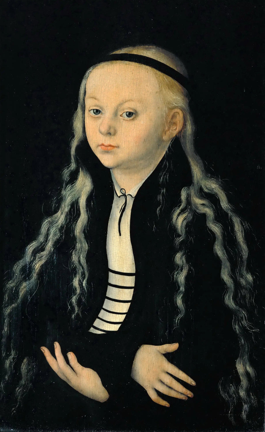 Porträt von Magdalena Luther, Tochter des Reformators Martin Luther - Lucas Cranach der Ältere
