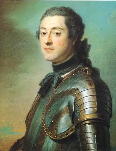 Porträt von Marc-René, Marquis de Voyer d'Argenson (1722-1782) - Maurice-Quentin de La Tour