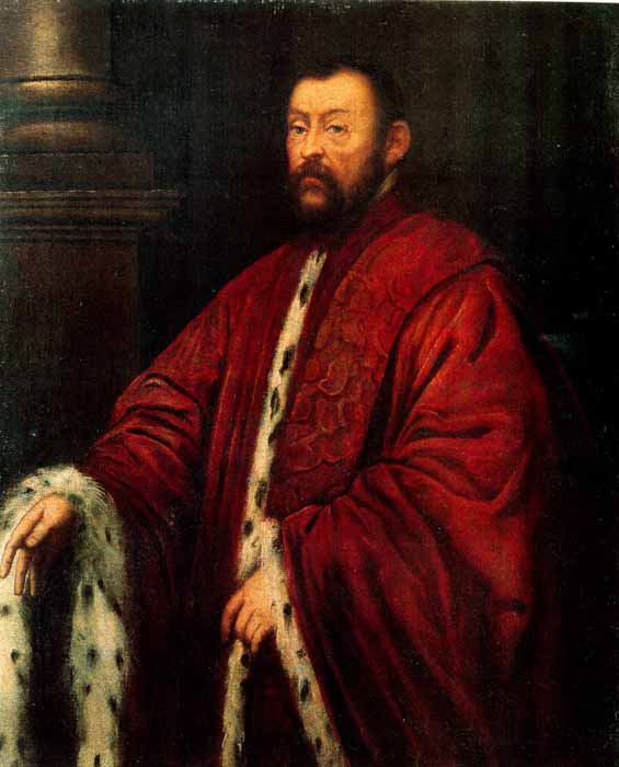 Porträt von Marcantonio Barbaro - Jacopo Tintoretto