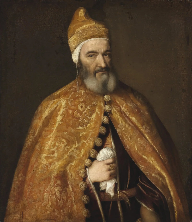 Portrait de Marcantonio Trevisan, Doge de Venise - Tizian