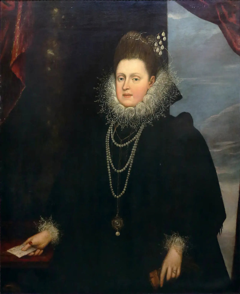 Portrait von Margherita Gonzaga d'Este - Frans Pourbus der Jüngere