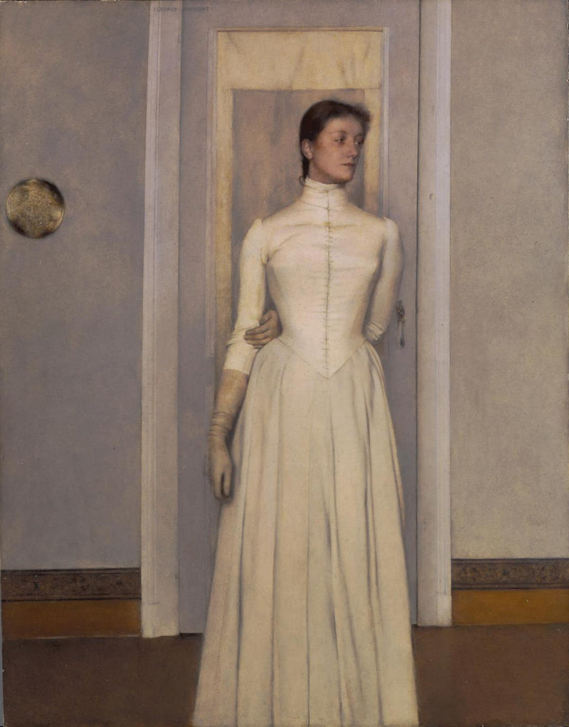 Porträt von Marguerite - Fernand Khnopff