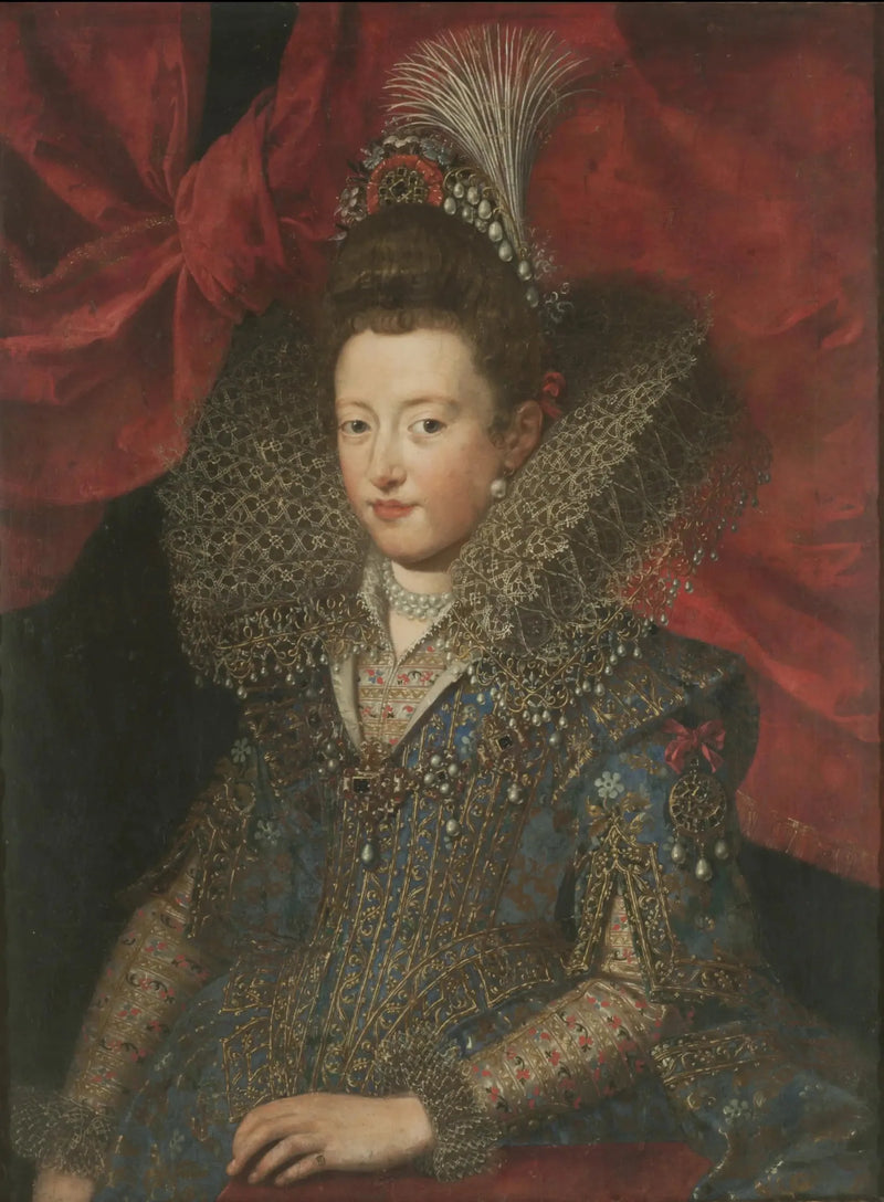 Porträt von Marguerite Gonzague - Frans Pourbus der Jüngere