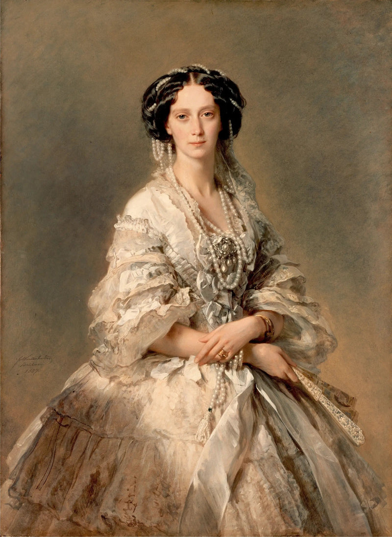 Portrait von Maria Alexandrovna - Franz Xaver Winterhalter