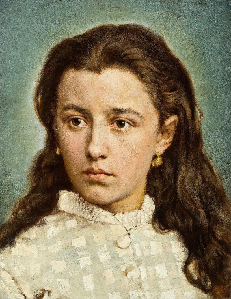 Portrait von Maria Levittoux - Jan Matejko