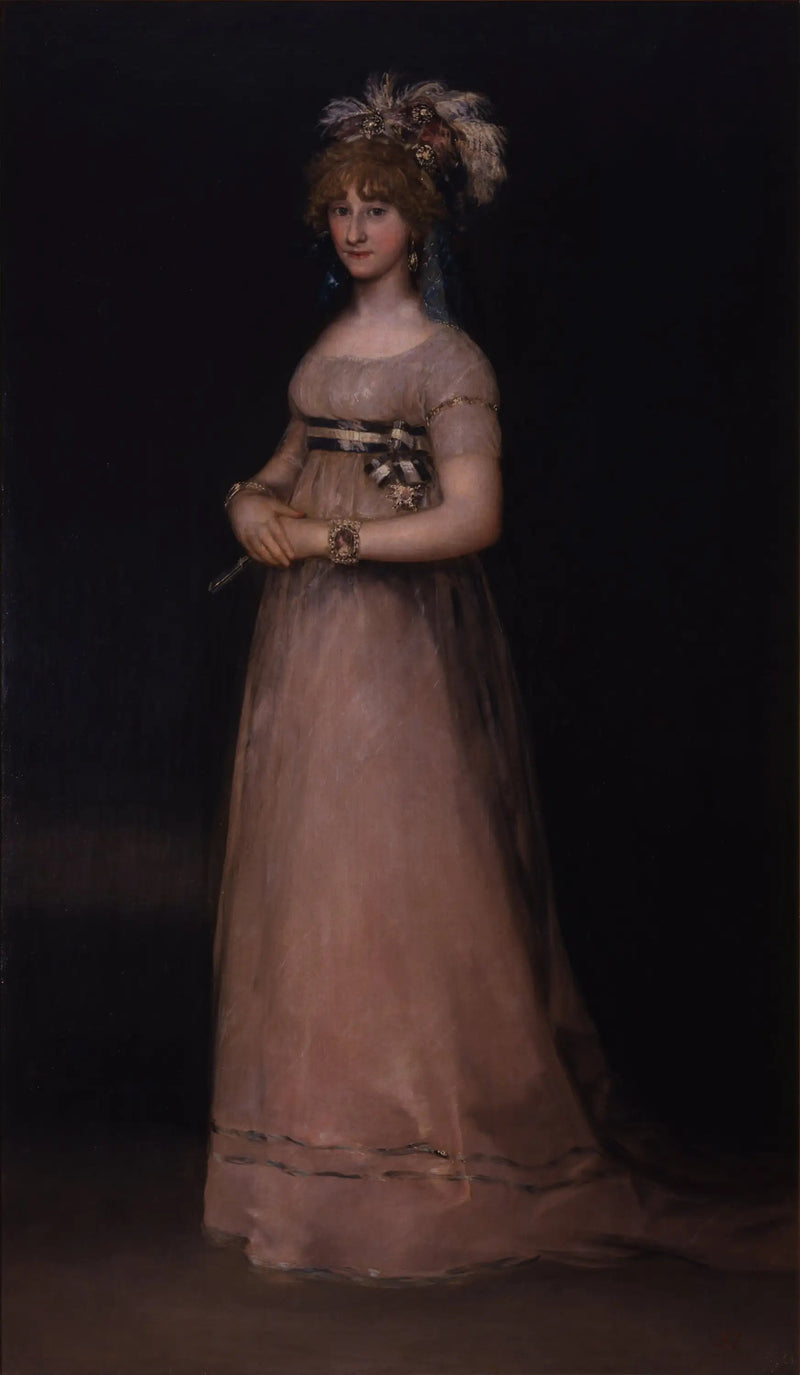 Porträt von María Luisa von Bourbon und Vallabriga - Francisco de Goya