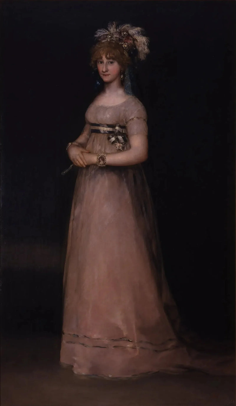 Porträt von María Luisa von Bourbon und Vallabriga - Francisco de Goya
