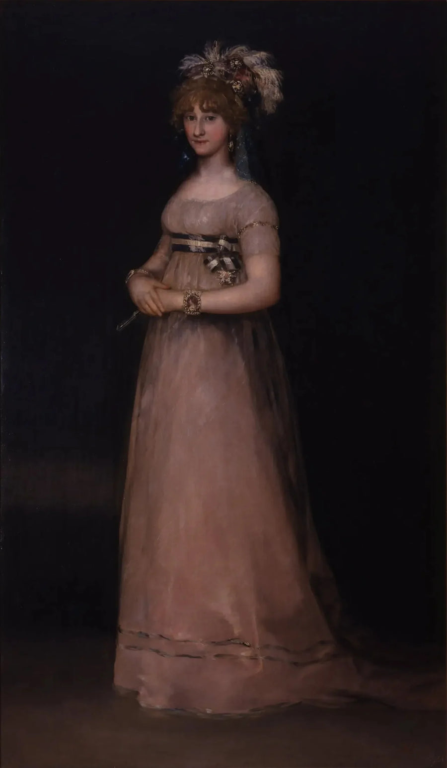Porträt von María Luisa von Bourbon und Vallabriga - Francisco de Goya