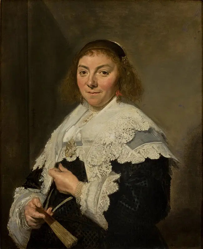 Portrait von Maria Pietersdr Olycan - Frans Hals